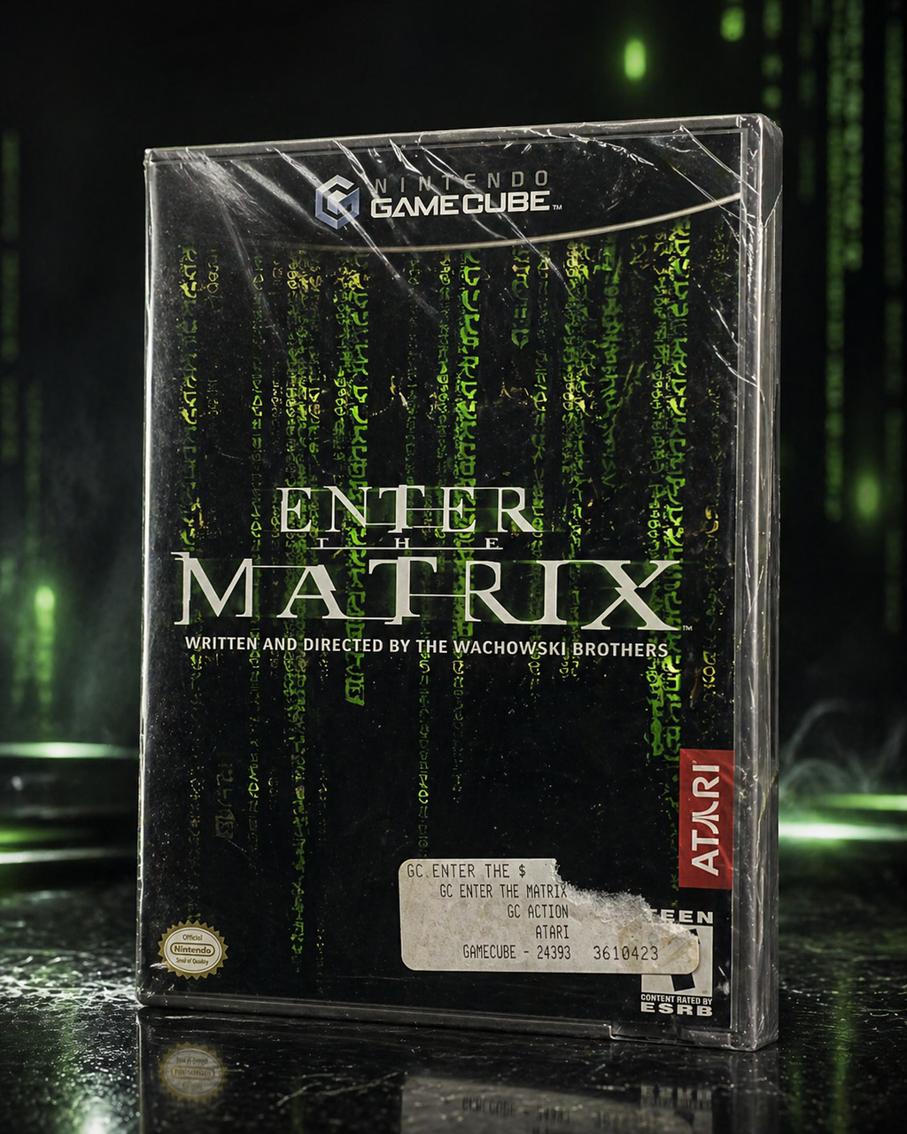 Enter the Matrix Nintendo GameCube Sealed With Damaged Seal
