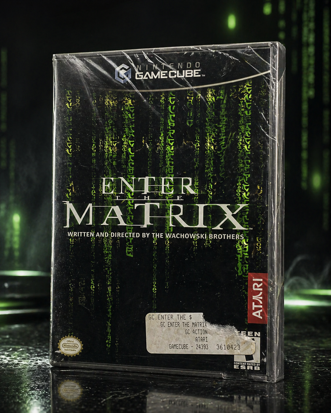 Enter the Matrix Nintendo GameCube Sealed With Damaged Seal