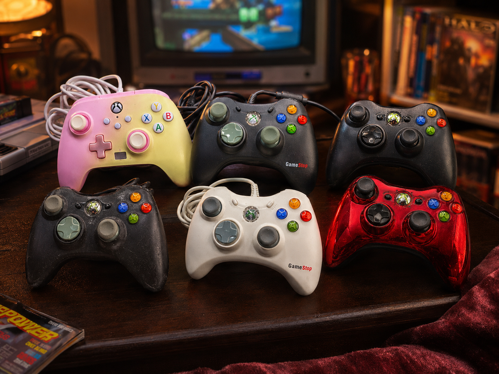 Xbox Controller Bundle (Untested Game Controller)