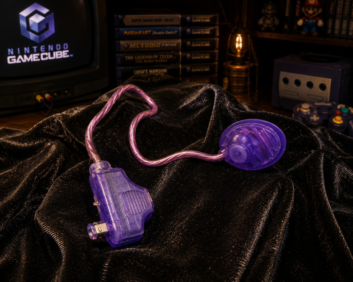 Purple Worm Light for Nintendo Game Boy Advance