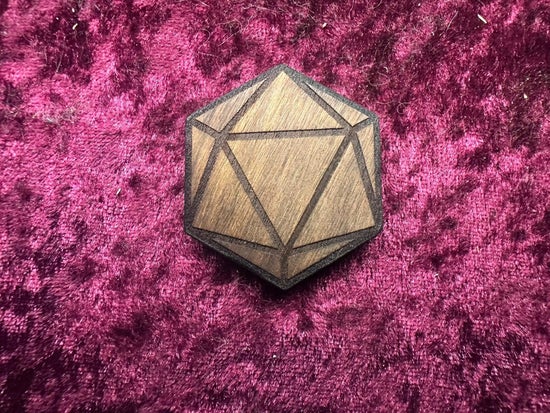 Odesza Geometric Pin in Royal Caribbean Chechen Wood Pin