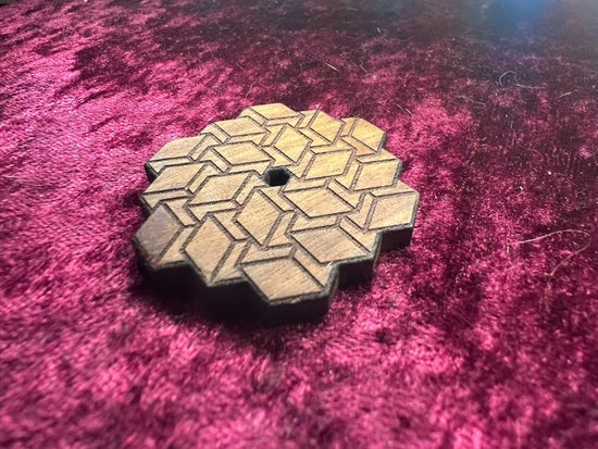 Sacred Geometry Pin in Royal Caribbean Chechen