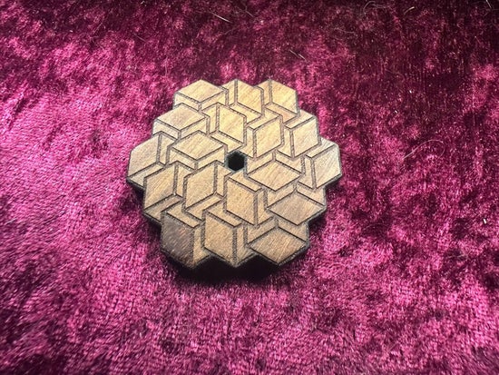 Sacred Geometry Pin in Royal Caribbean Chechen