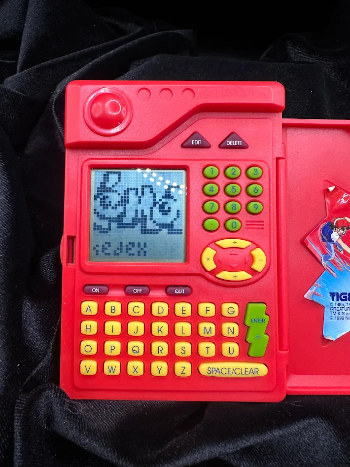Pokemon Pokedex Tiger Electronics Handheld Electronic Organizer