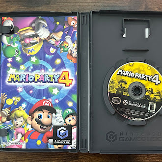 Mario Party 4 (GameCube, 2002) CIB Near Mint Tested Game
