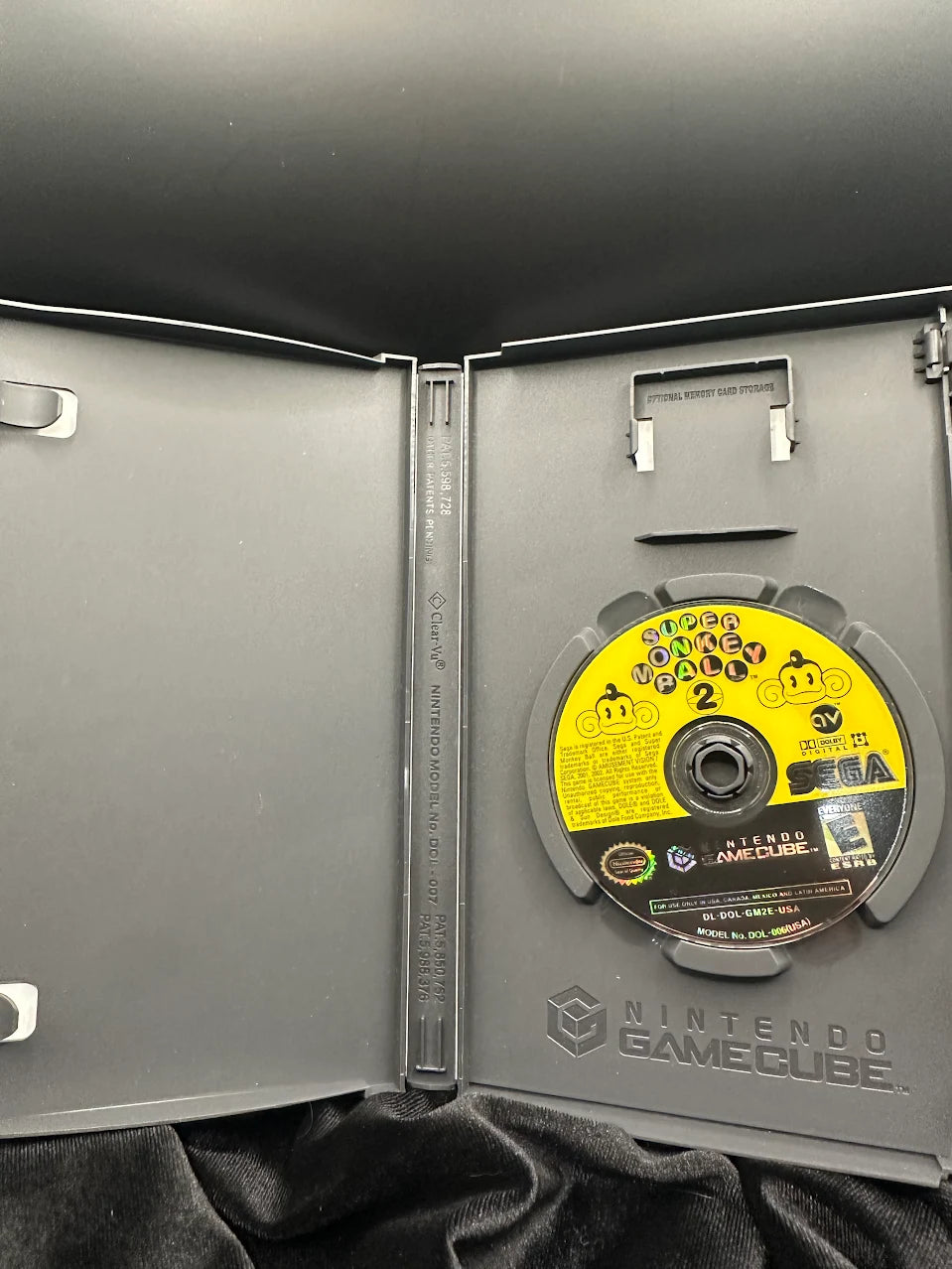 Super Monkey Ball 2 Nintendo GameCube Case and Disc