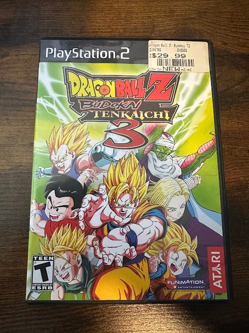 Dragon Ball Z Budokai Tenkaichi 3 PS2 Game CIB