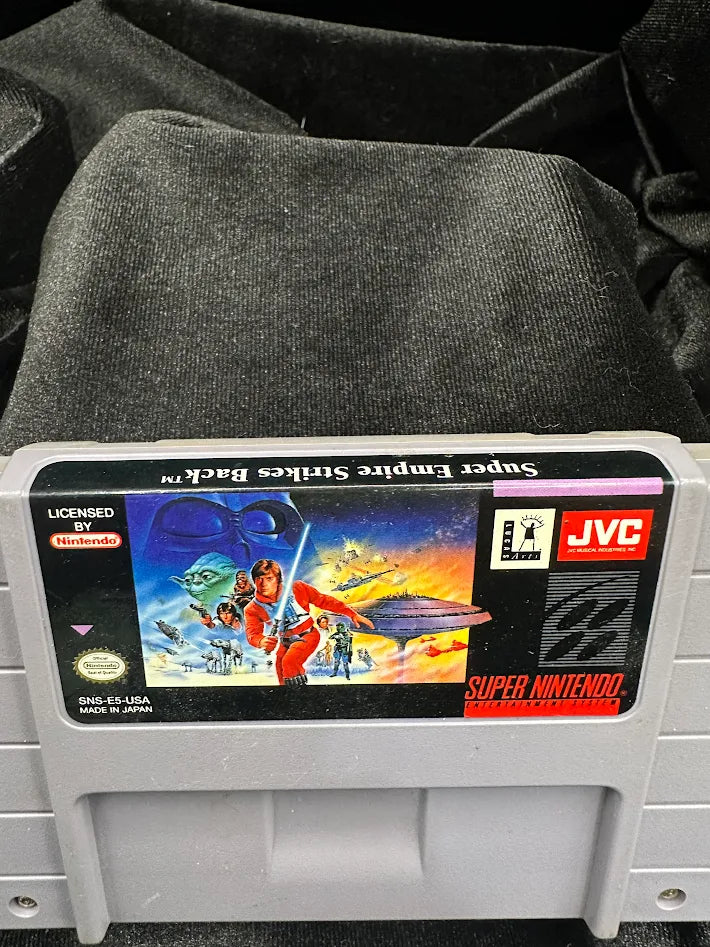 Super Empire Strikes Back (Tested Game) Super Nintendo SNES Cartridge