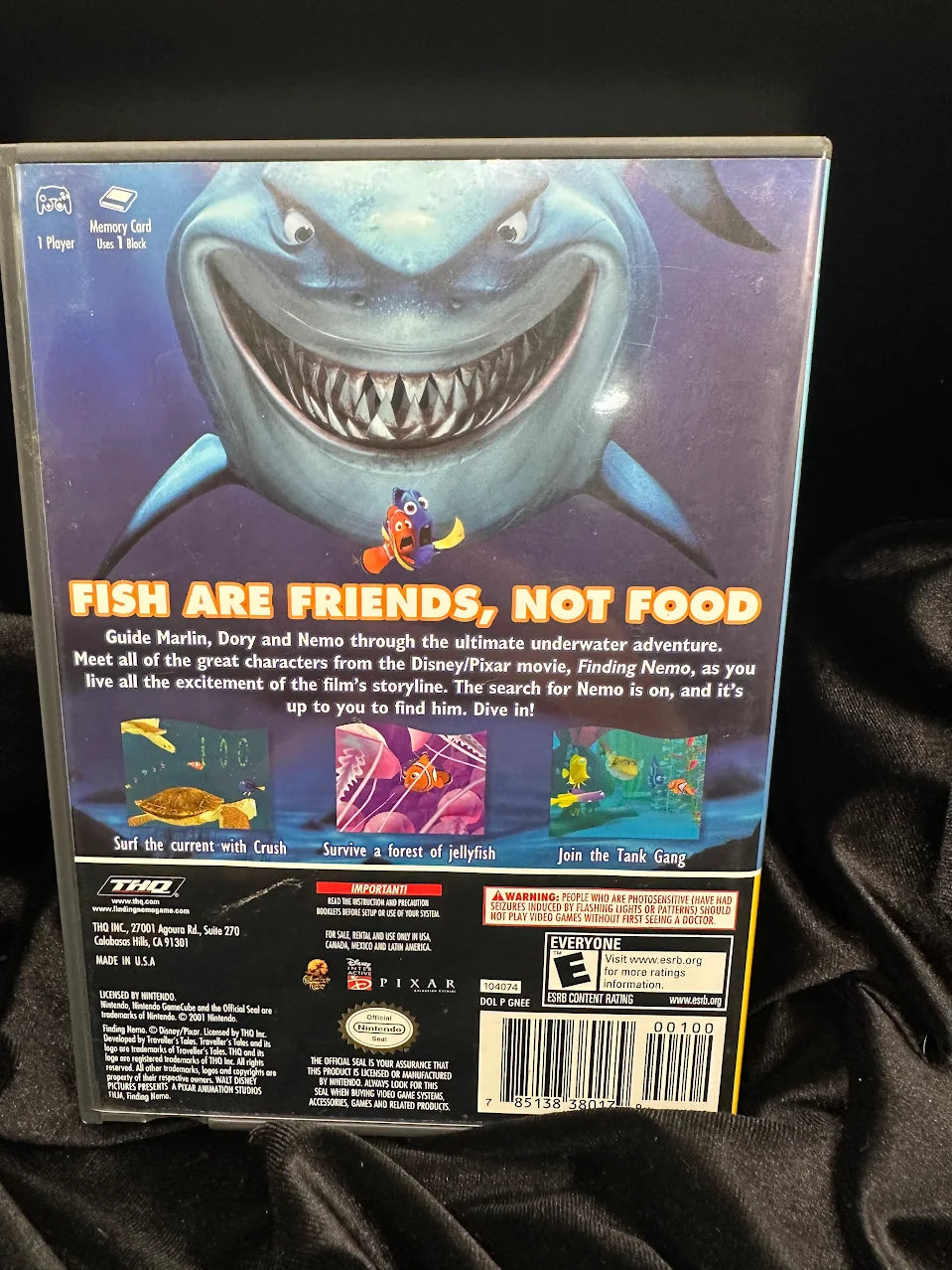 Finding Nemo Nintendo GameCube Player's Choice Complete