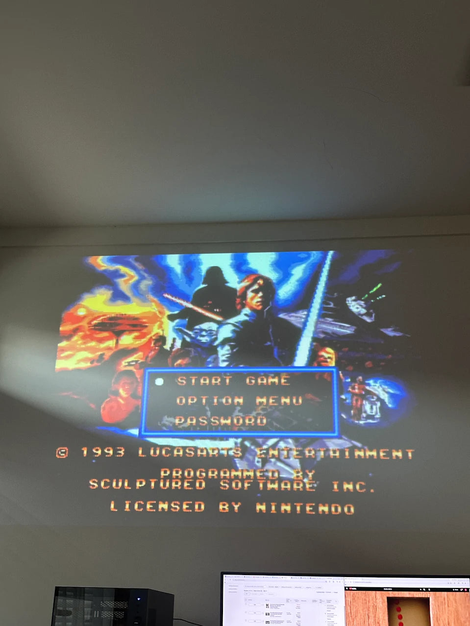 Super Empire Strikes Back (Tested Game) Super Nintendo SNES Cartridge