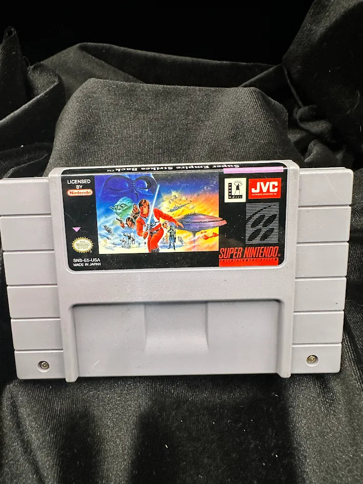 Super Empire Strikes Back (Tested Game) Super Nintendo SNES Cartridge