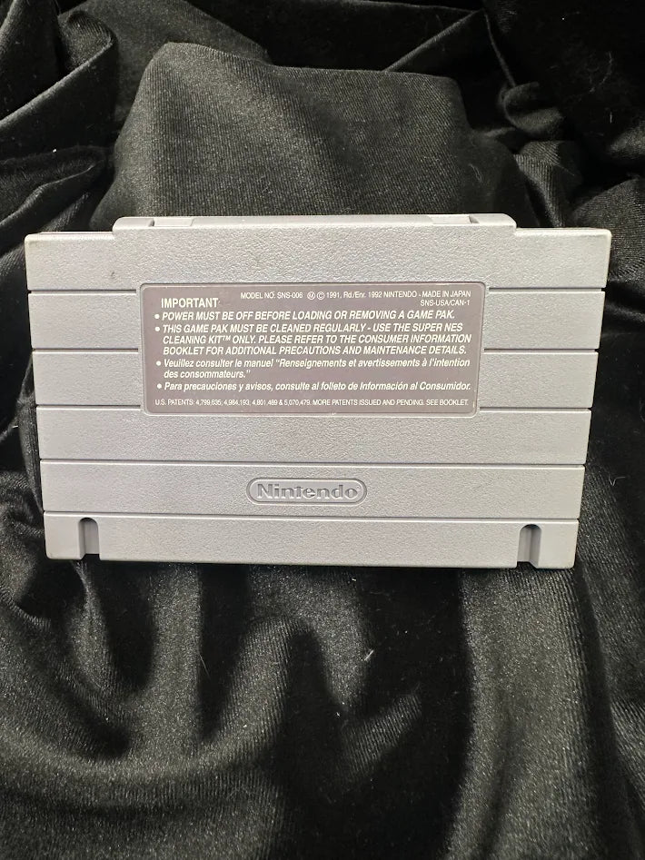 Mega Man X (Tested Game) Super Nintendo SNES Cartridge