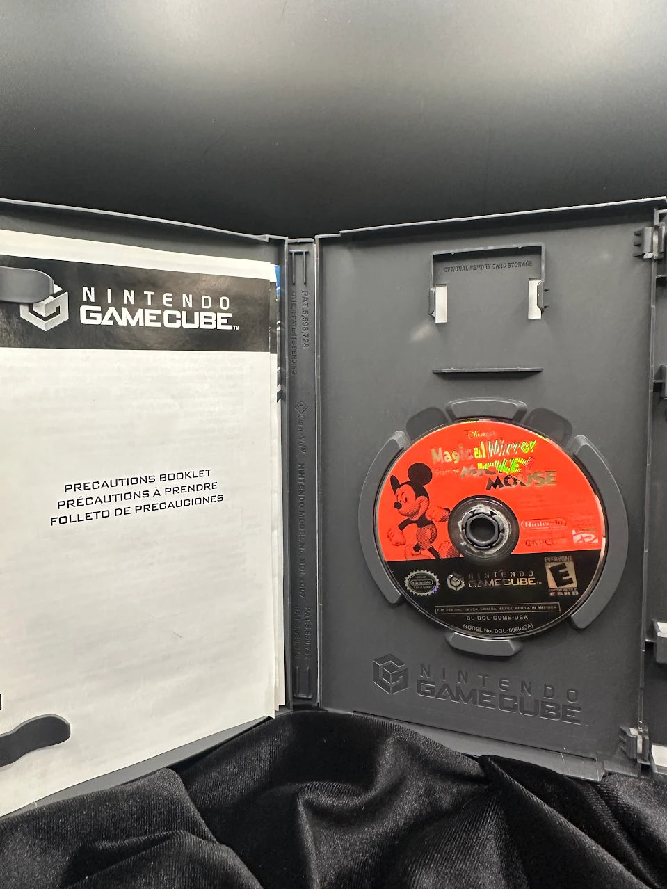 Disney's Magical Mirror Starring Mickey Mouse Nintendo GameCube Case and Disc