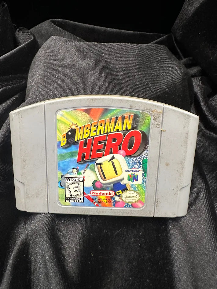 Bomberman Hero (Tested Game) Nintendo 64 N64 Cartridge