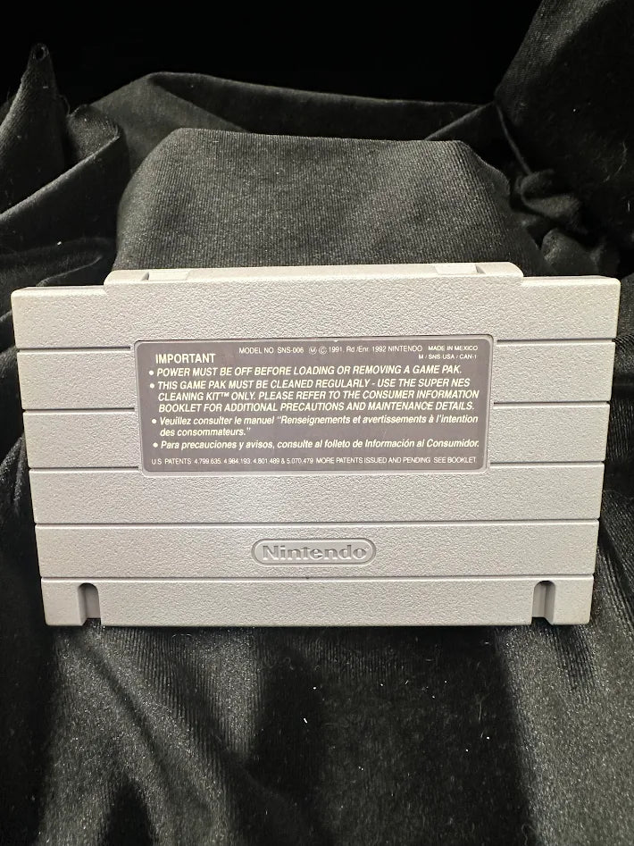Jungle Strike (Tested Game) Super Nintendo SNES Cartridge