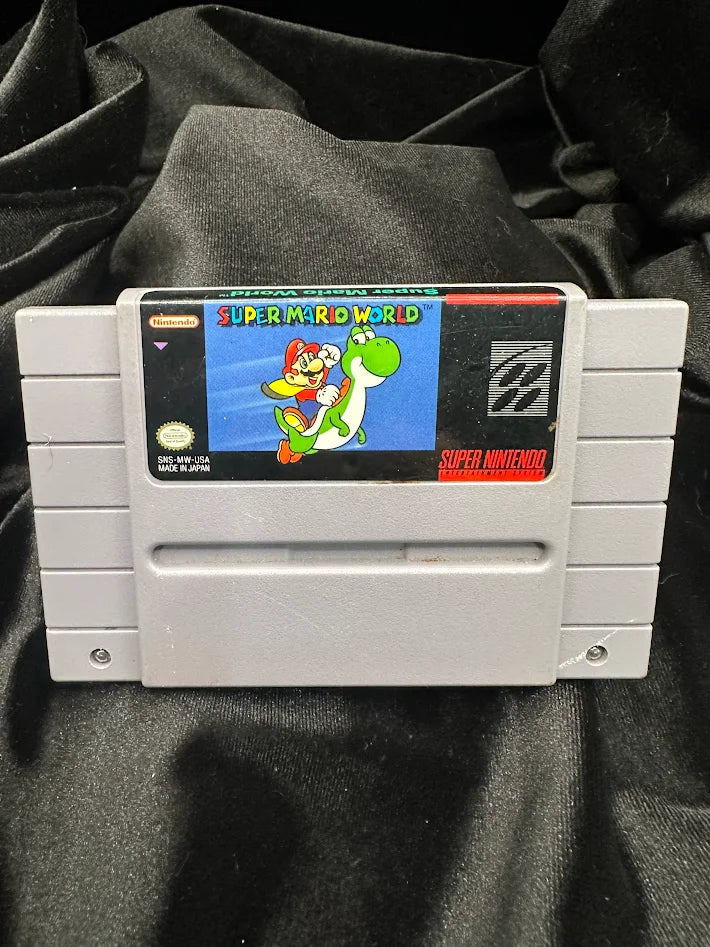 Super Mario World (Untested Game) Super Nintendo SNES Cartridge
