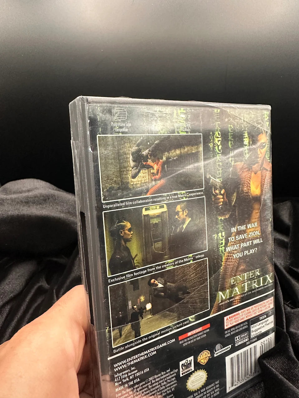 Enter the Matrix Nintendo GameCube Sealed With Damaged Seal