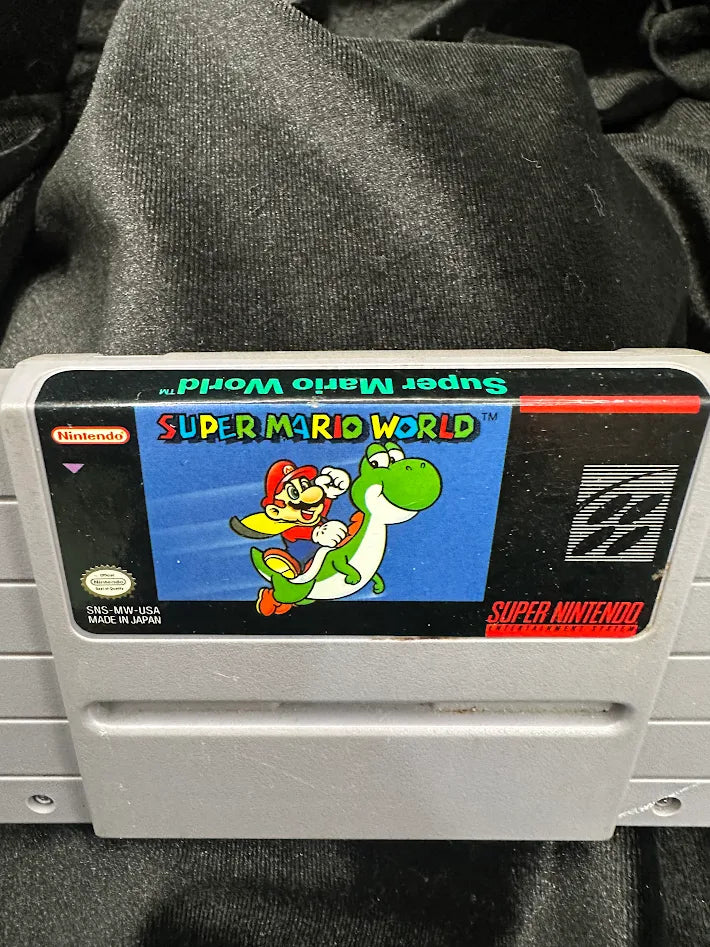 Super Mario World (Untested Game) Super Nintendo SNES Cartridge