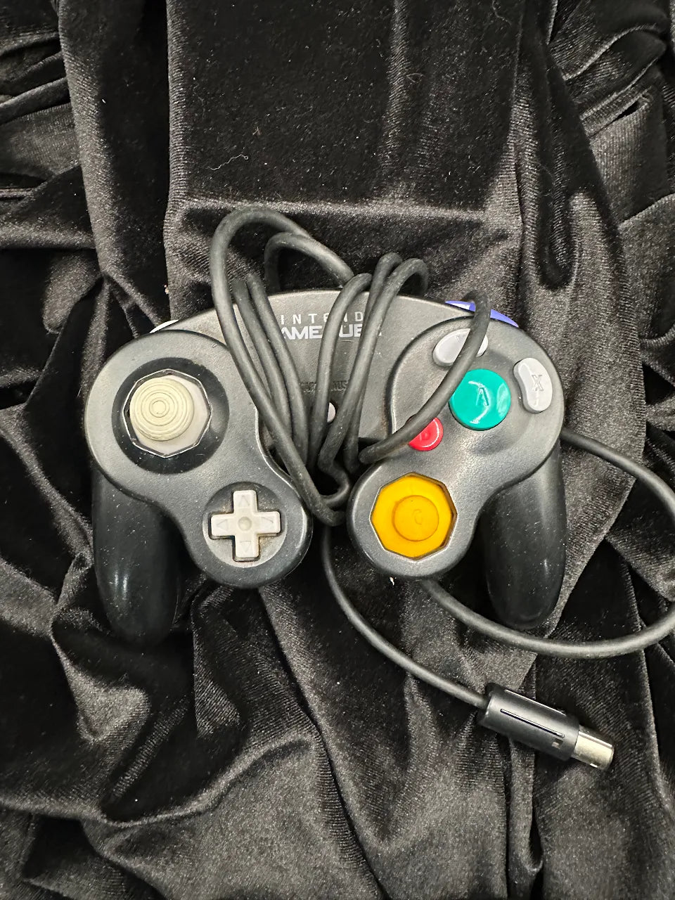 Nintendo GameCube Black Wired Controller