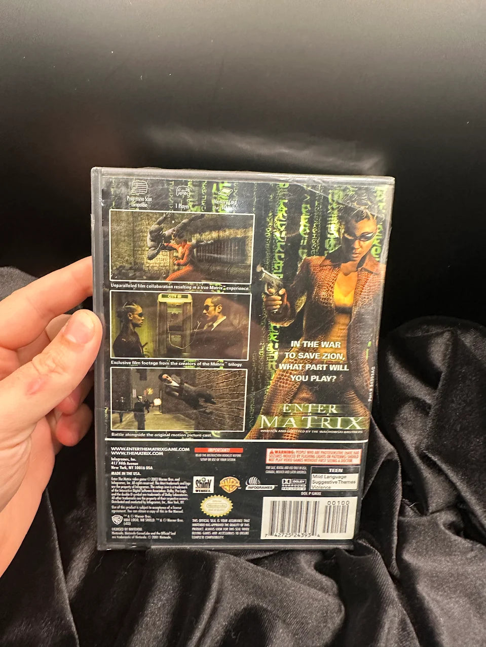 Enter the Matrix Nintendo GameCube Sealed With Damaged Seal
