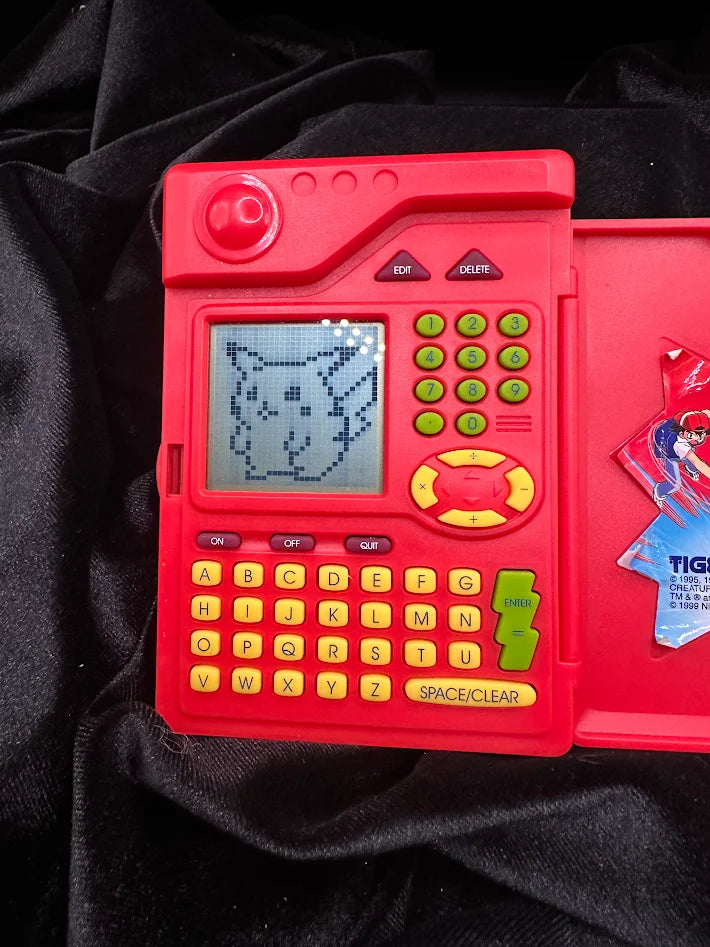 Pokemon Pokedex Tiger Electronics Handheld Electronic Organizer