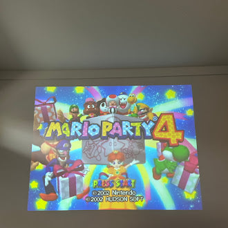 Mario Party 4 (GameCube, 2002) CIB Near Mint Tested Game