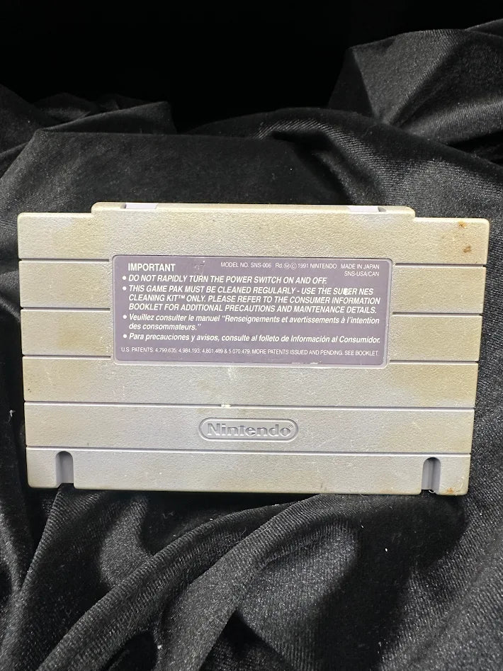Sunset Riders (Tested Game) Super Nintendo SNES Cartridge