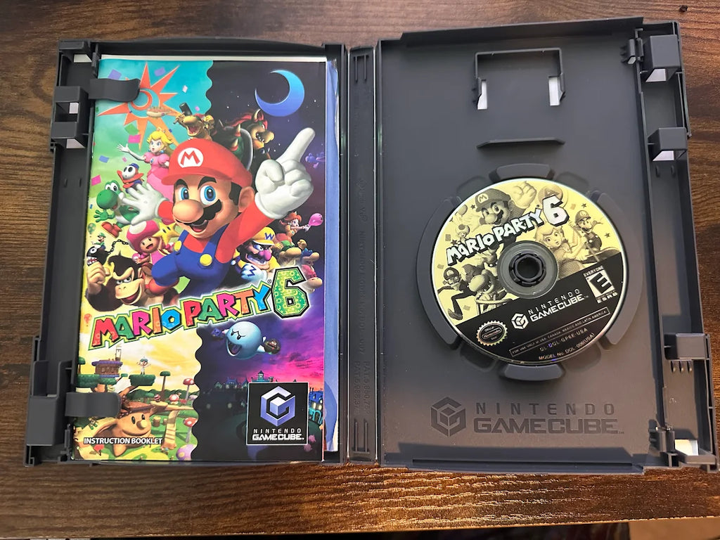 Mario Party 6 (Nintendo GameCube, 2004) CIB Tested Works