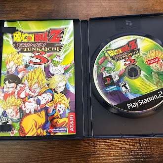 Dragon Ball Z Budokai Tenkaichi 3 PS2 Game CIB